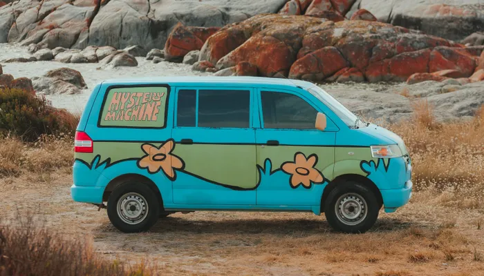 Mystery Machine 2 campervan