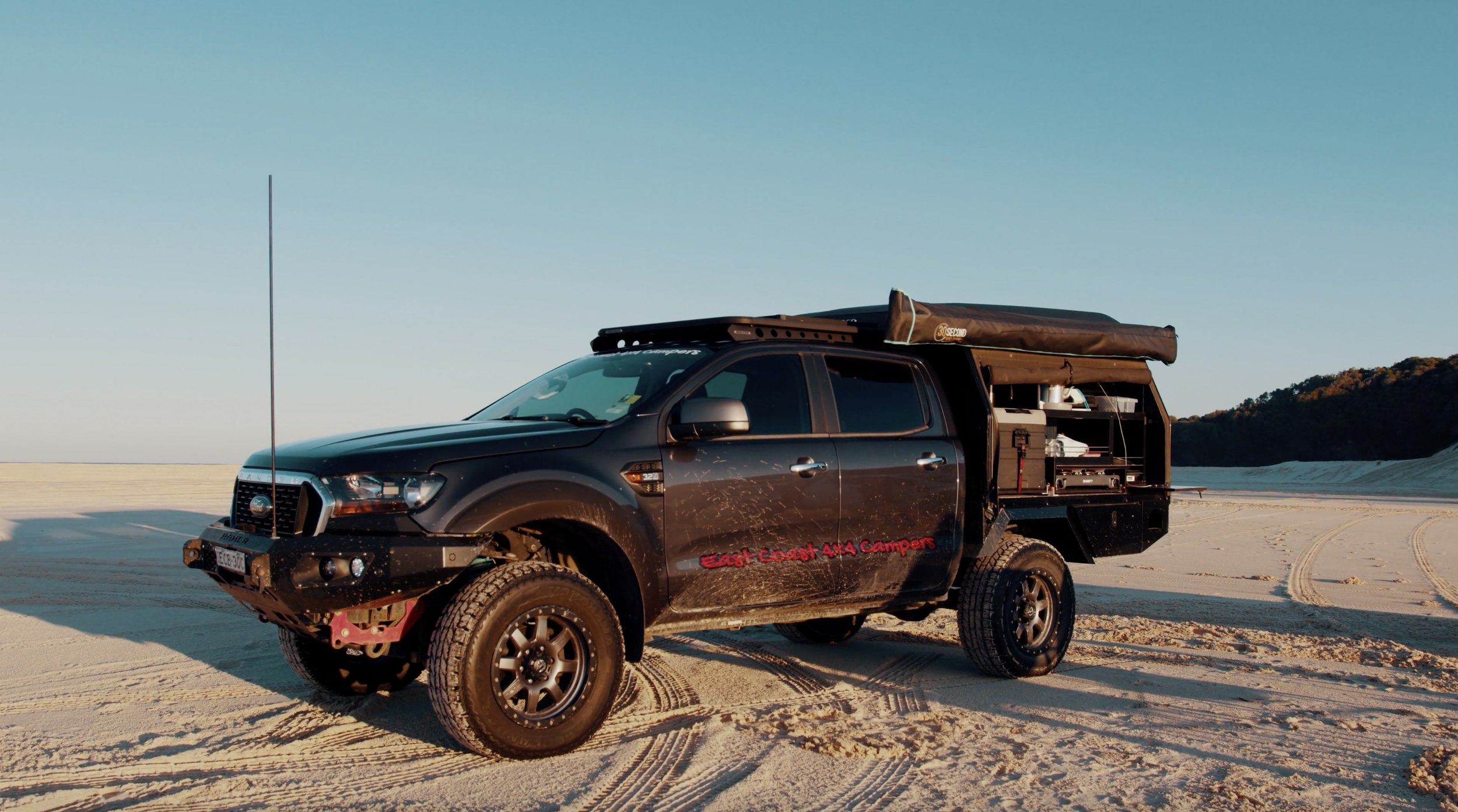 Dual Cab Ford Ranger campervan