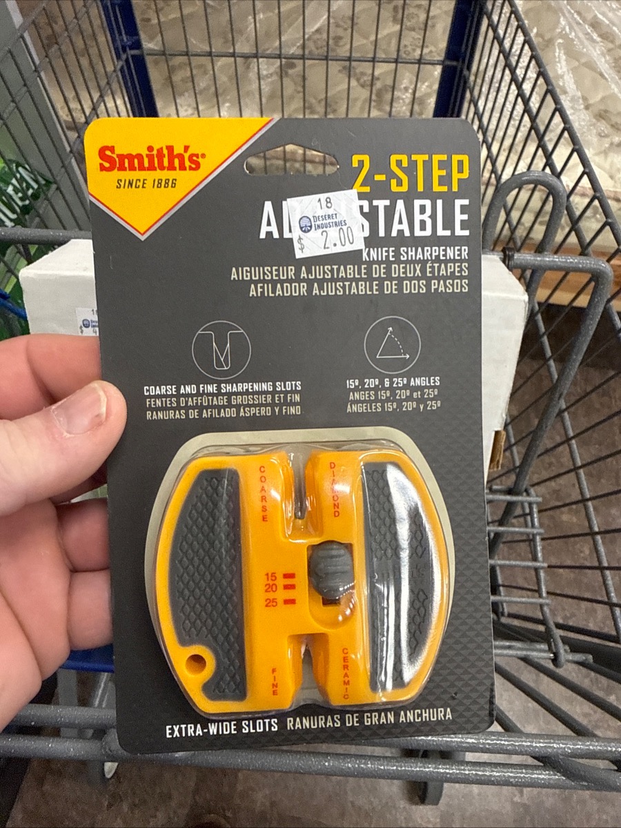 Smith's 2-Step Adjustable Knife Sharpener