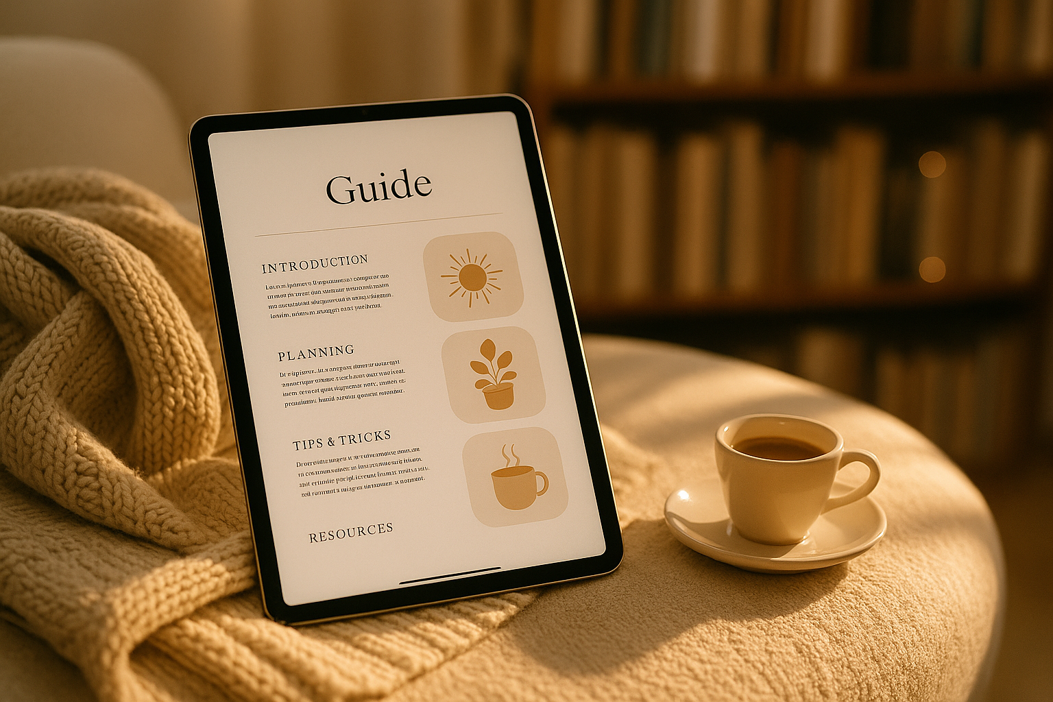The Freelancer's Guide to Pricing displayed on an iPad