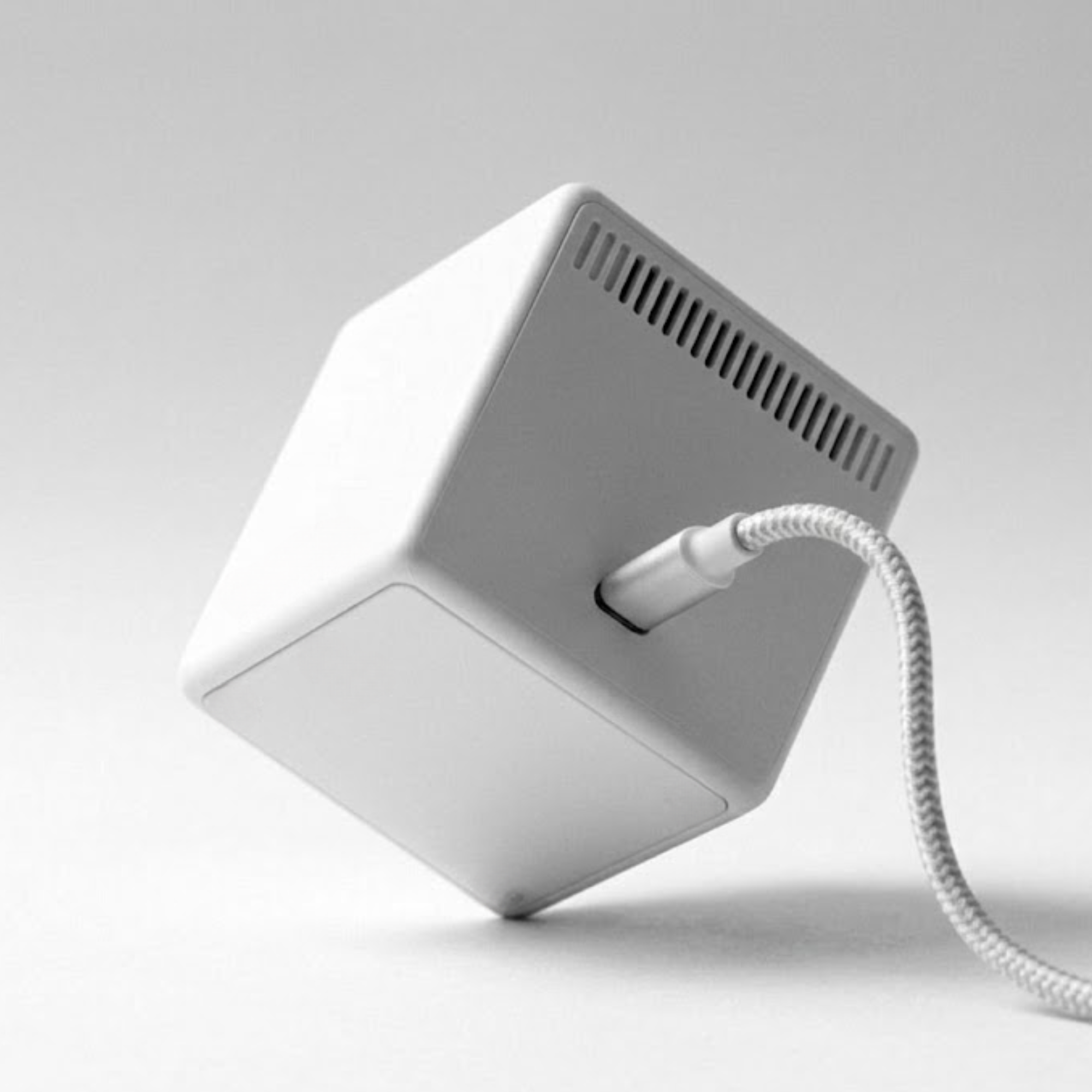 Back view showing USB-C and vents