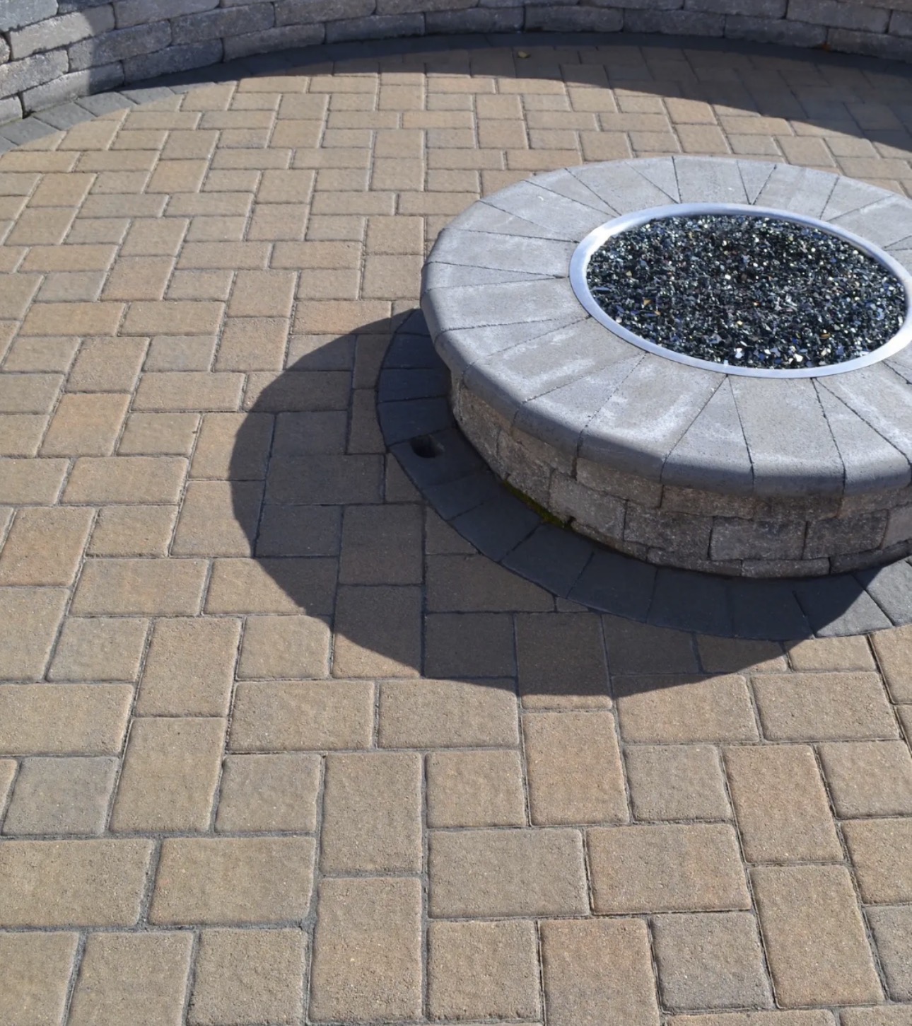 Fire Pit with Paver Patio