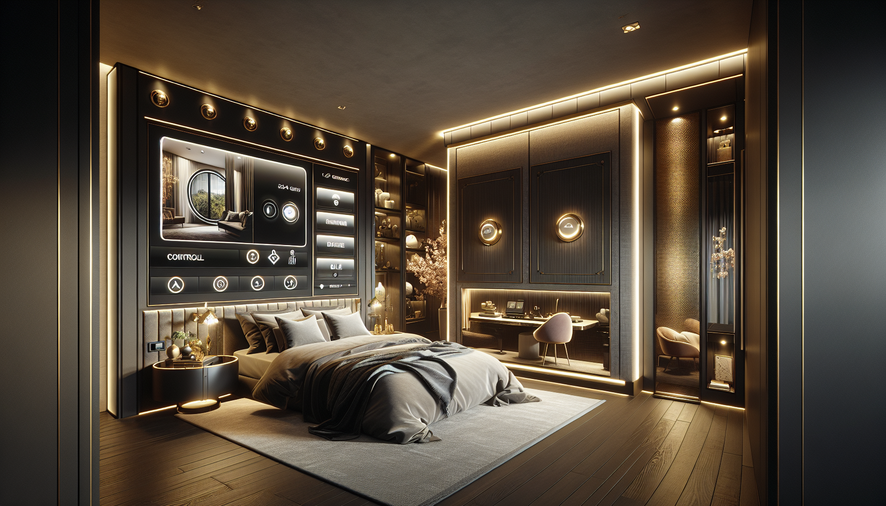 Smart Scene Control — unified AV, lighting and audio automation with one-touch room modes