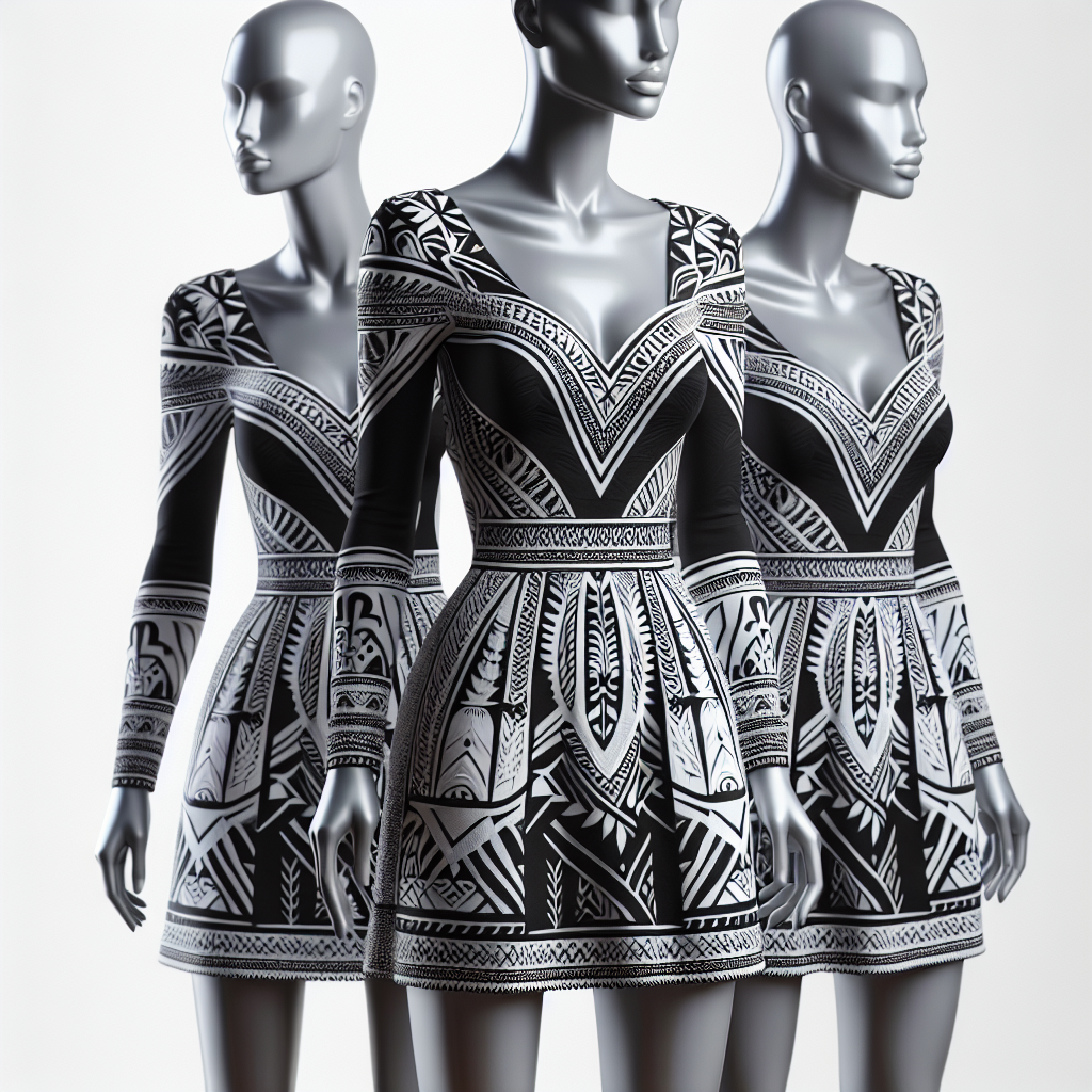 Samoan Tribal Heritage Dress