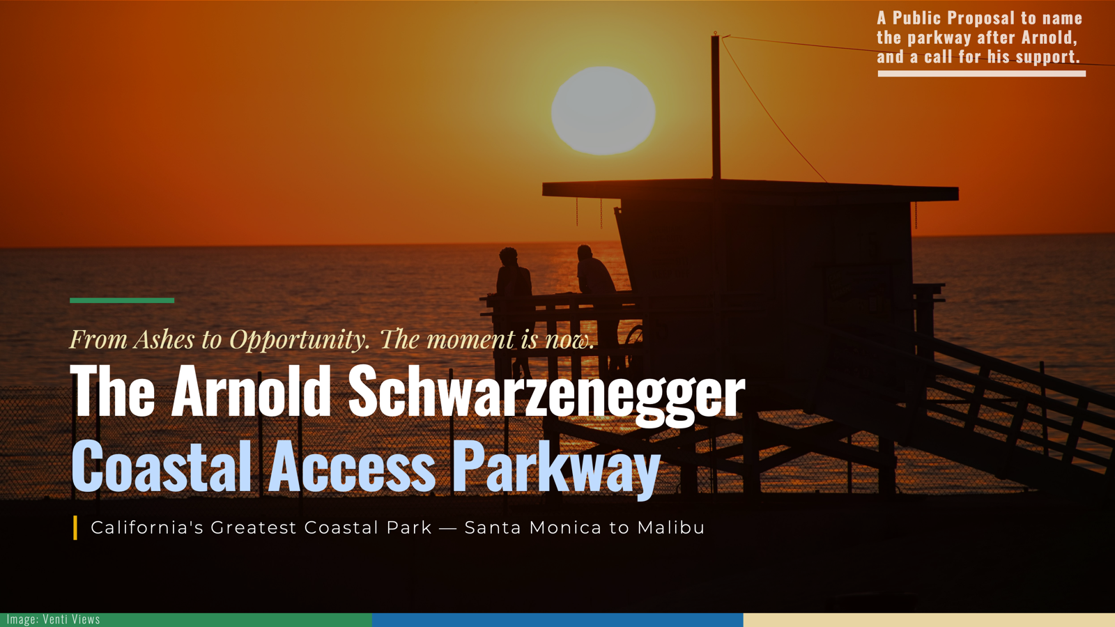 The Arnold Schwarzenegger Coastal Access Parkway — Title slide