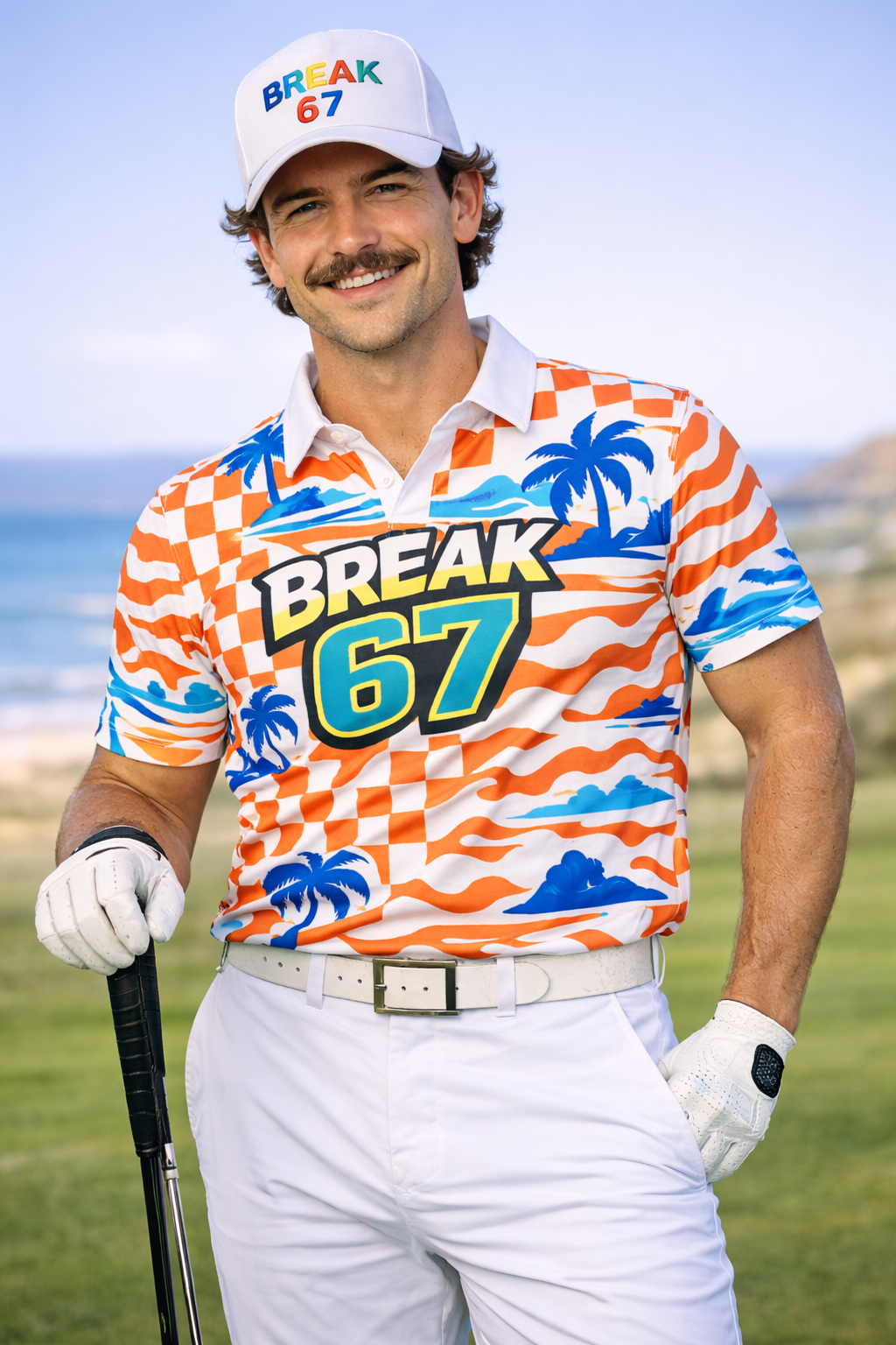 Orange Break 67 jersey model