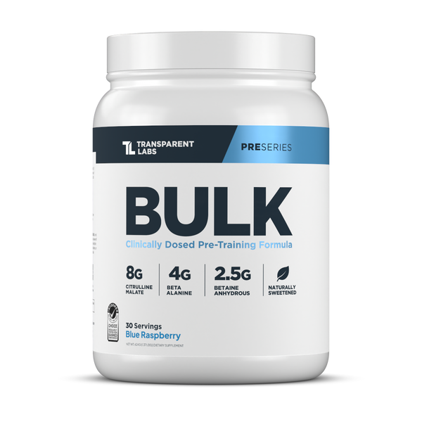 Transparent Labs BULK Pre-Workout