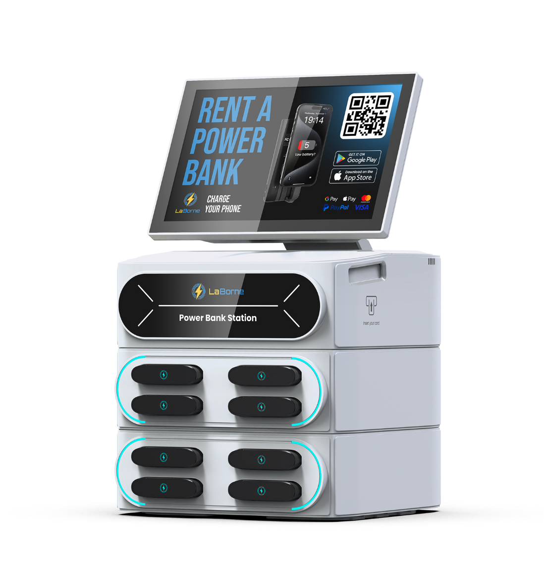 La Borne - Station de recharge portable