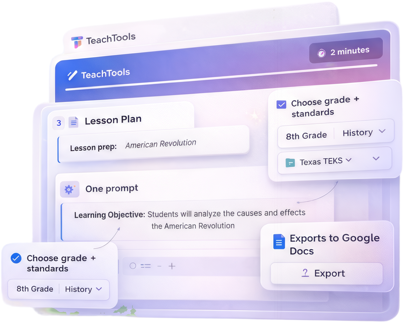 TeachTools Product Interface