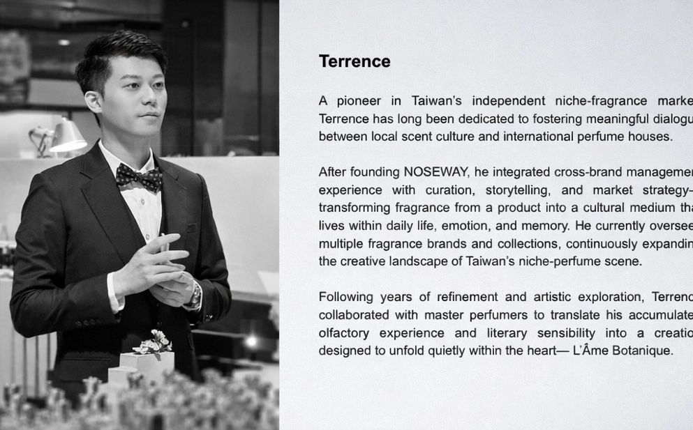 Terrence — Founder of L'Âme Botanique