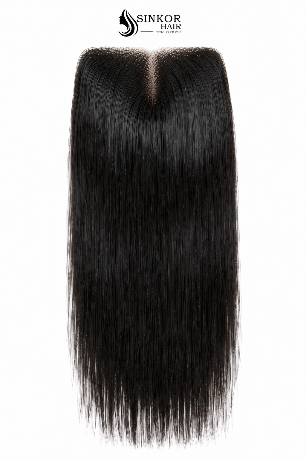 4x4 HD Lace Closure — Straight (Product Shot)