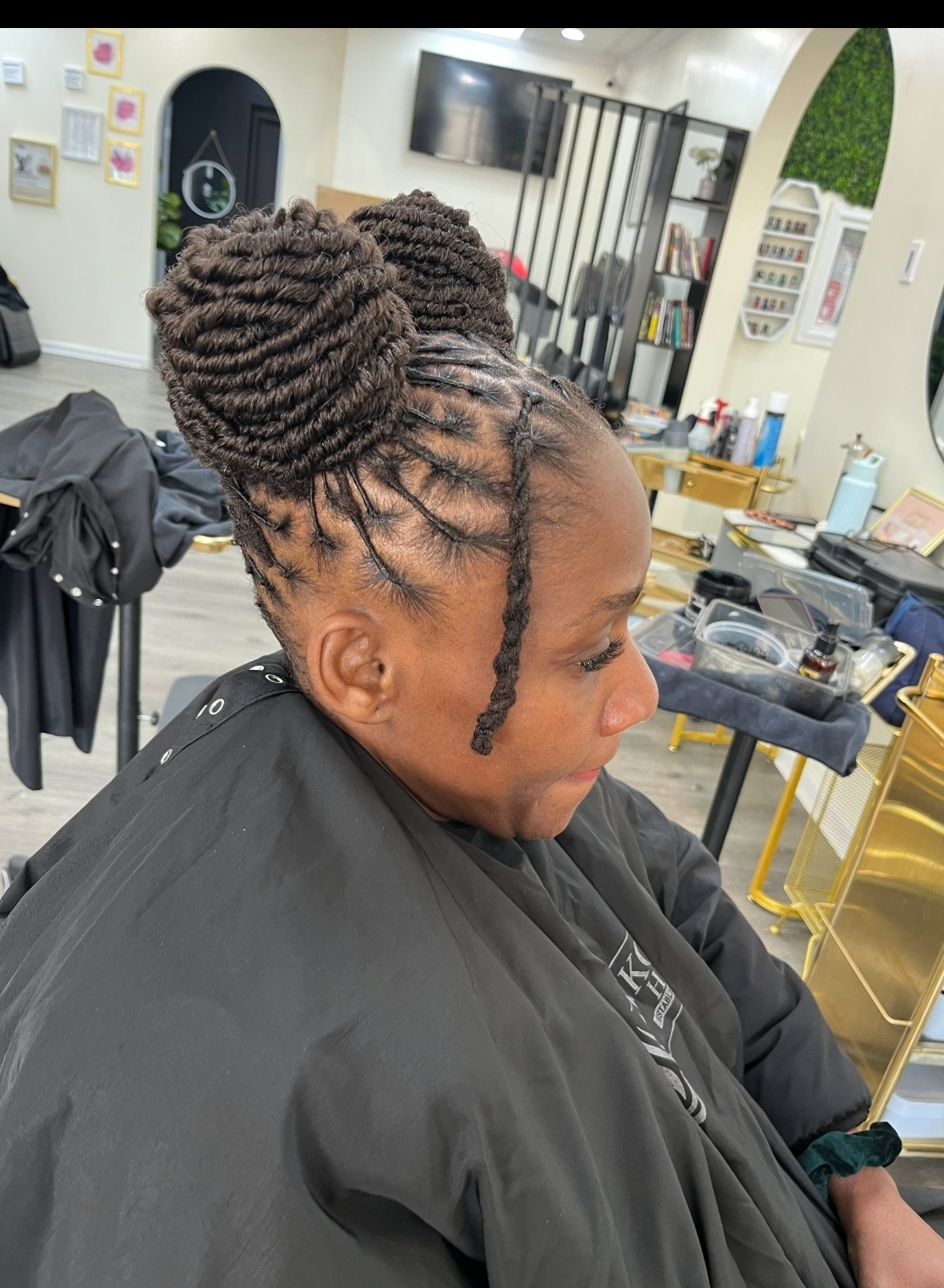 Loc portfolio at Sinkor Beauty Salon
