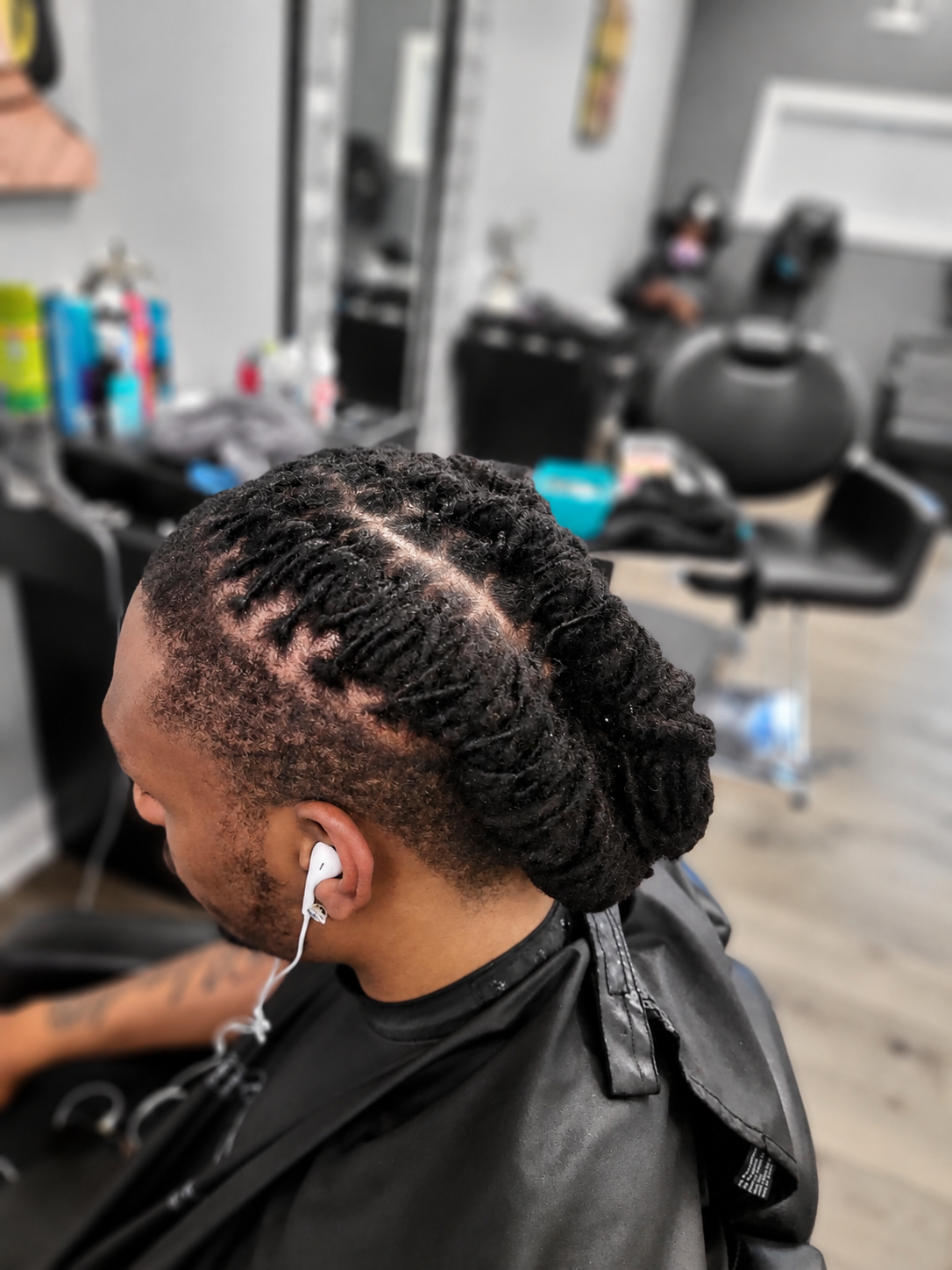 Loc retwist results at Sinkor Hair
