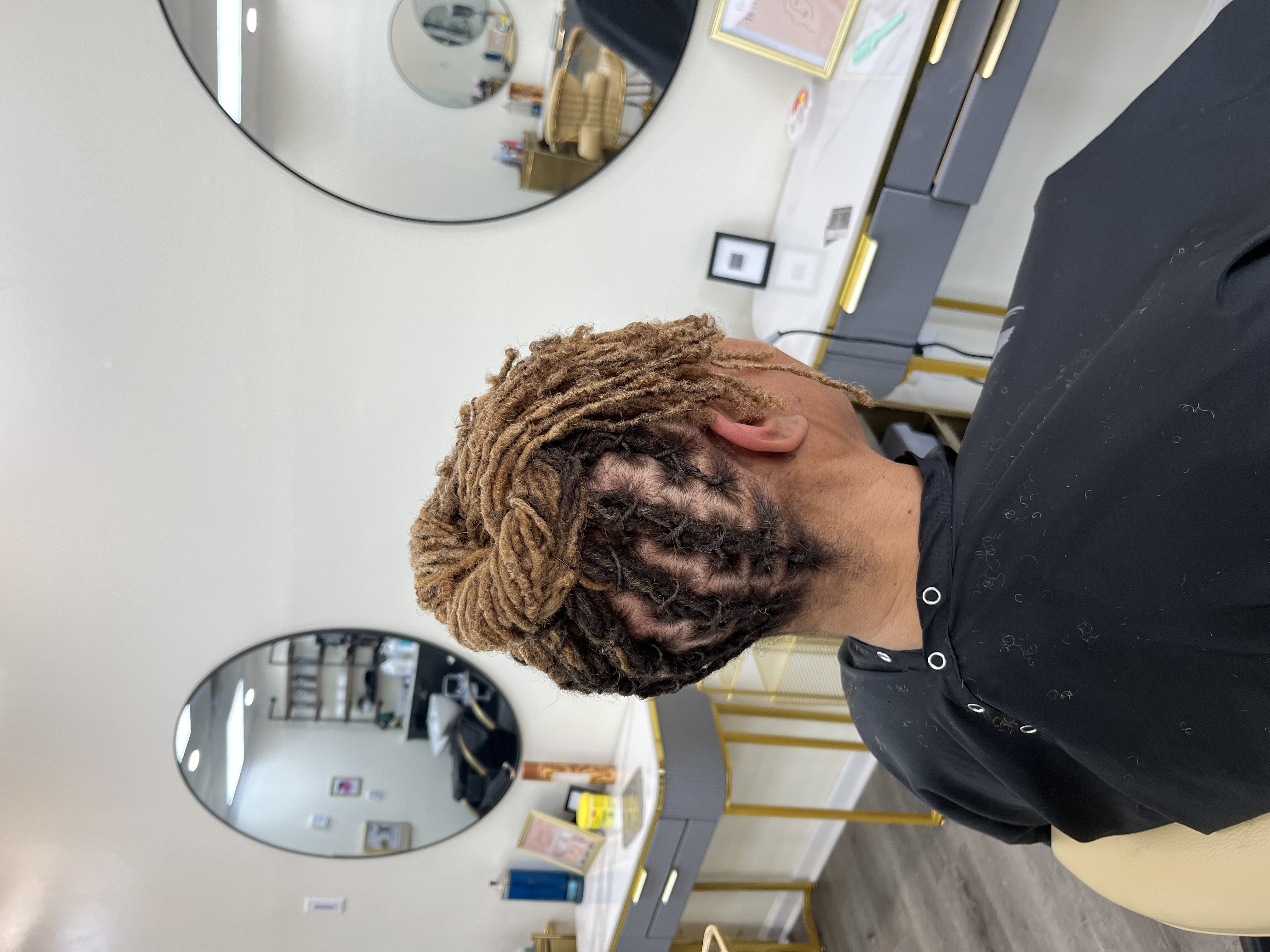 Loc style portfolio at Sinkor Beauty Salon