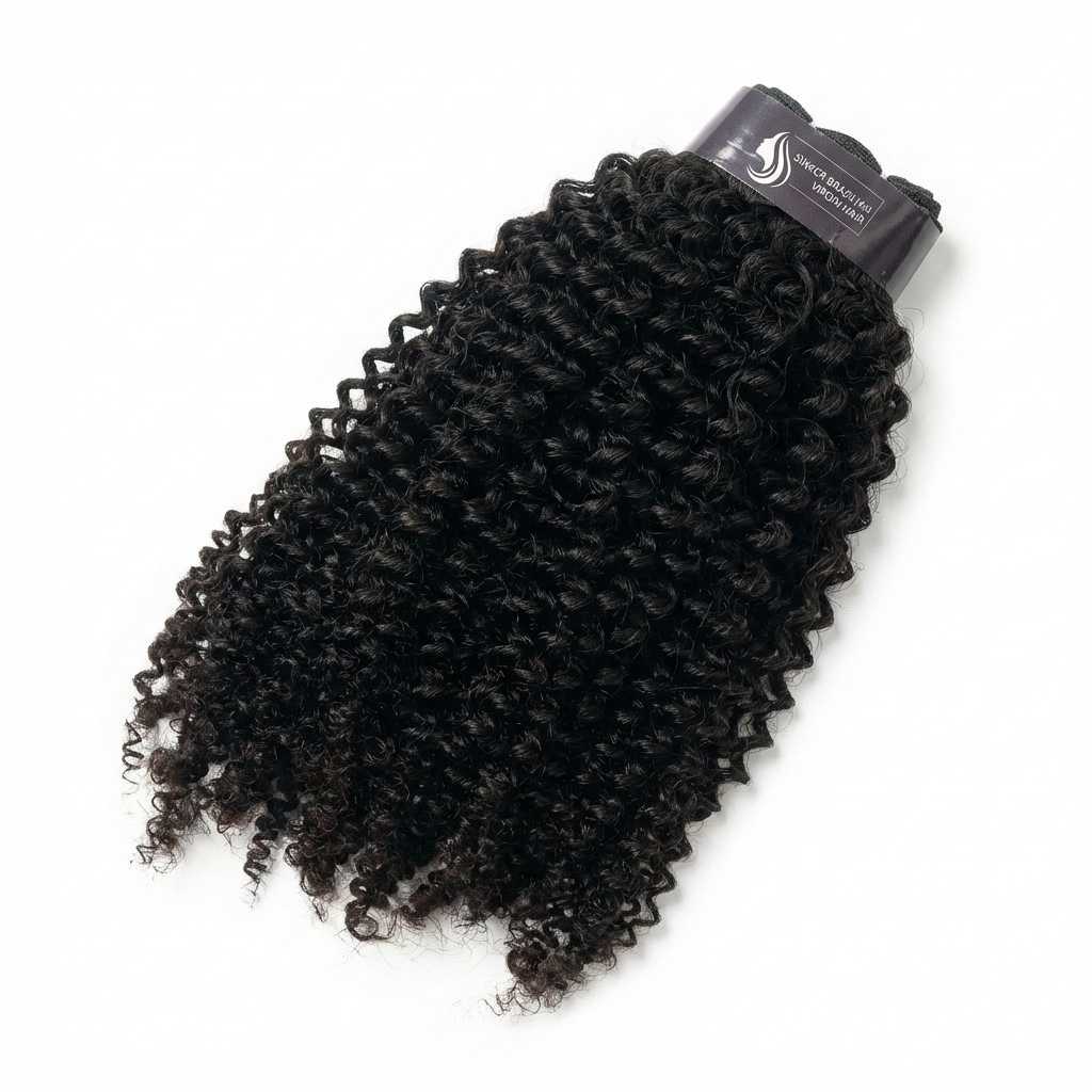 Kinky Curl 2 Bundle Flat Lay — Sinkor Beauty
