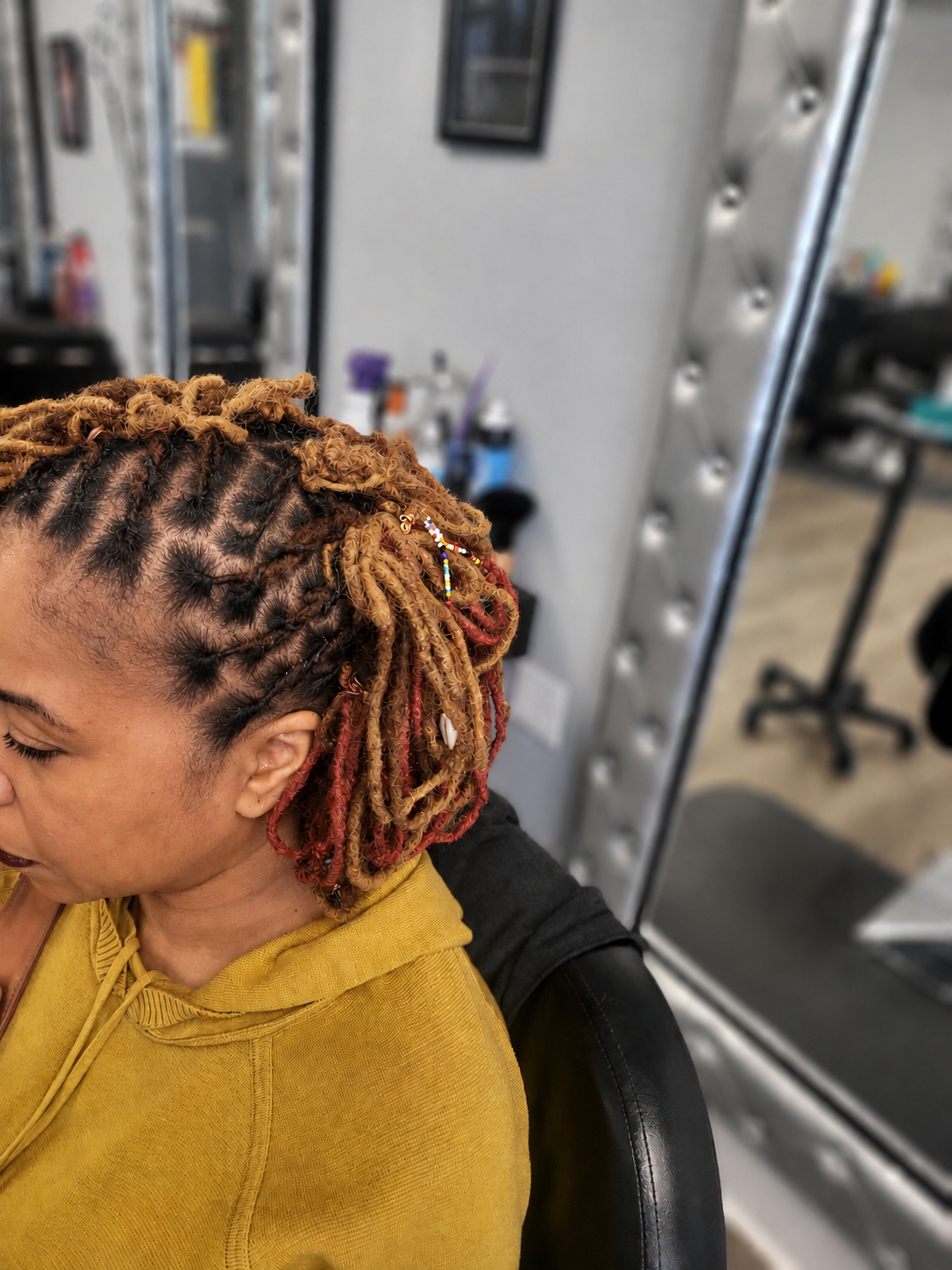 Dreadlock transformation at Sinkor Beauty