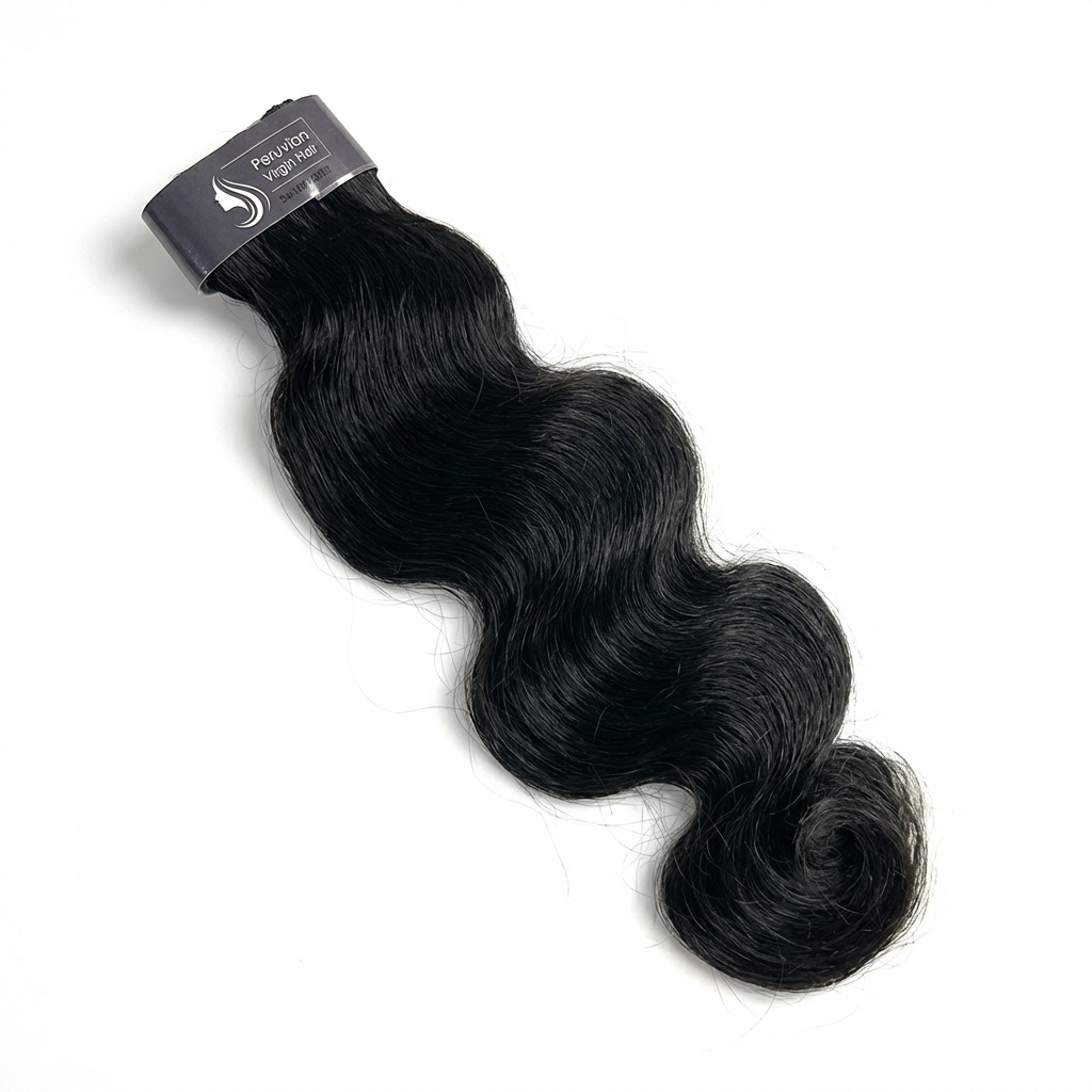 Body Wave 2 Bundle Flat Lay — Sinkor Beauty