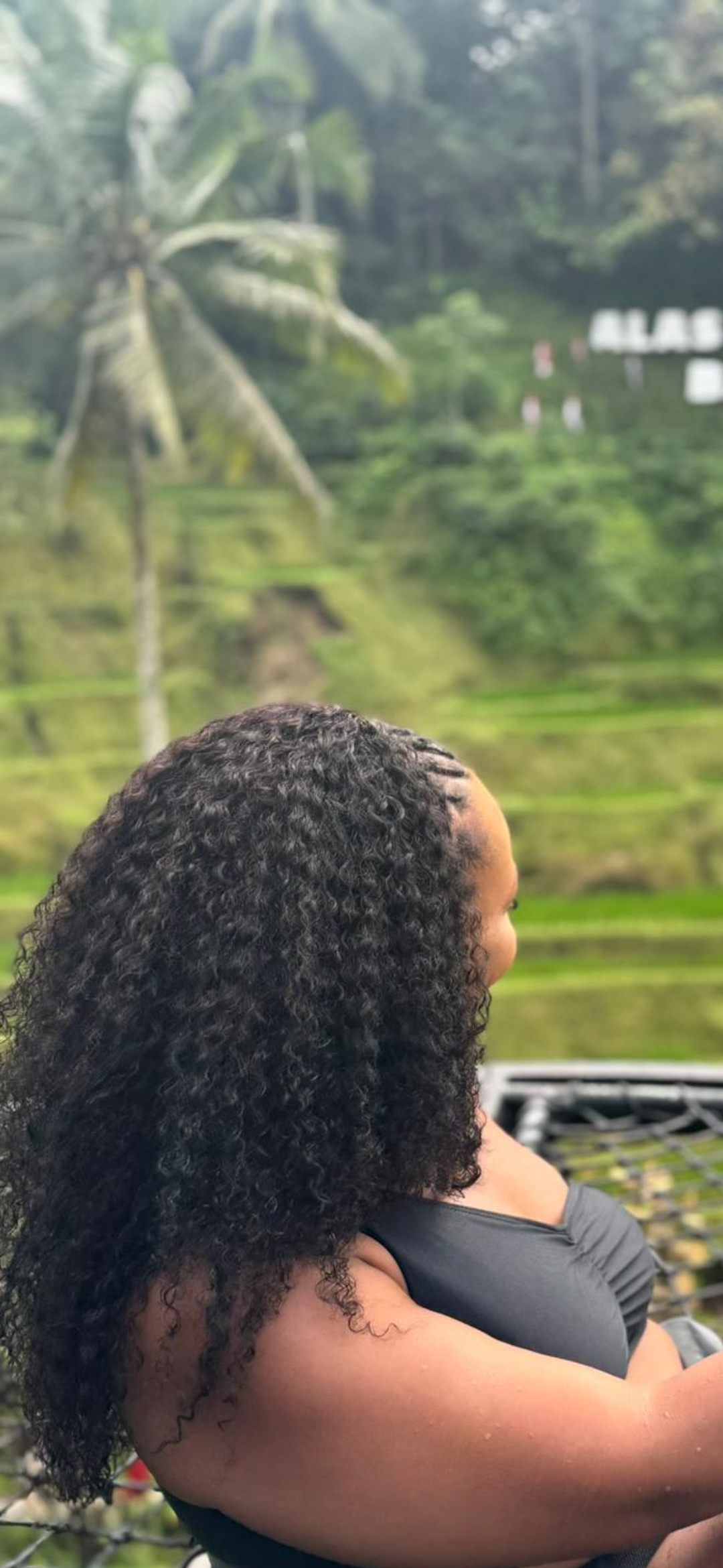 Curly natural hair outdoor — natural hair care and loc services Delaware