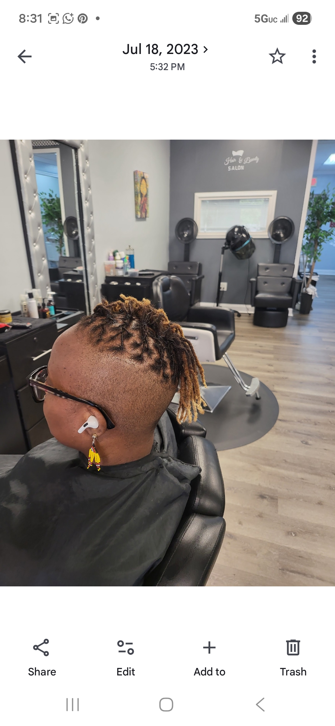 Men's locs with fade haircut — men's loc services Delaware near me