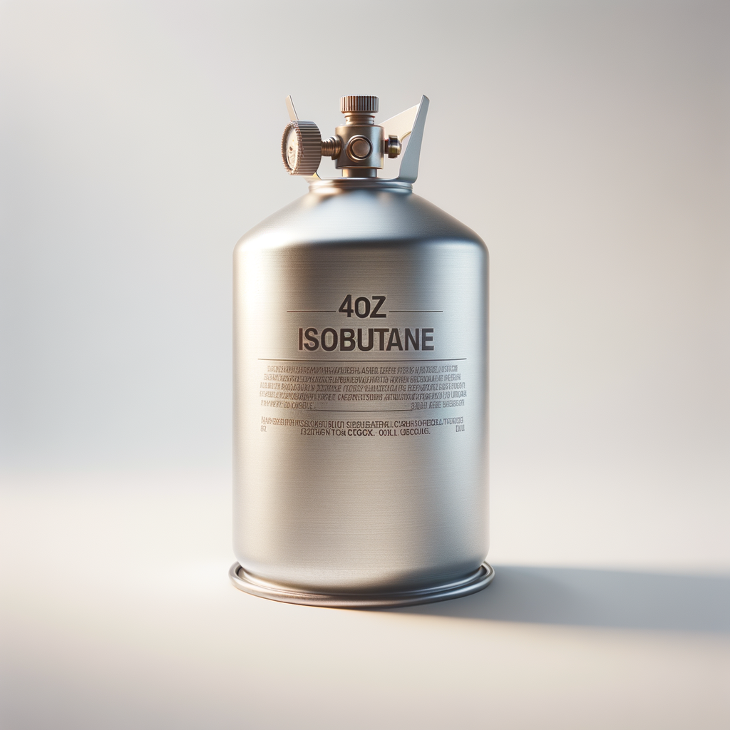Portable Stove Isobutane Fuel Canister 4 oz — Fire Starting emergency preparedness gear