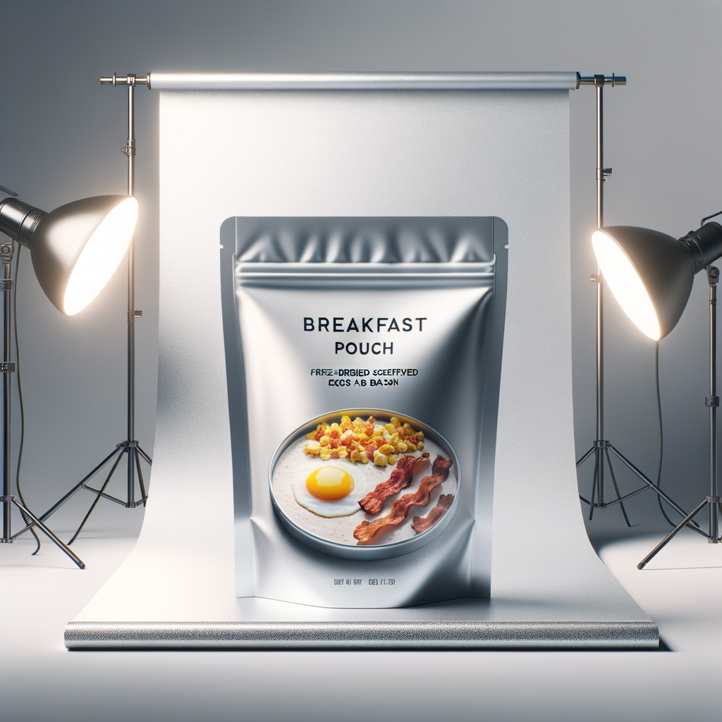 Freeze-Dried Scrambled Eggs & Bacon 2-Serving Pouch — Food & MREs emergency preparedness gear