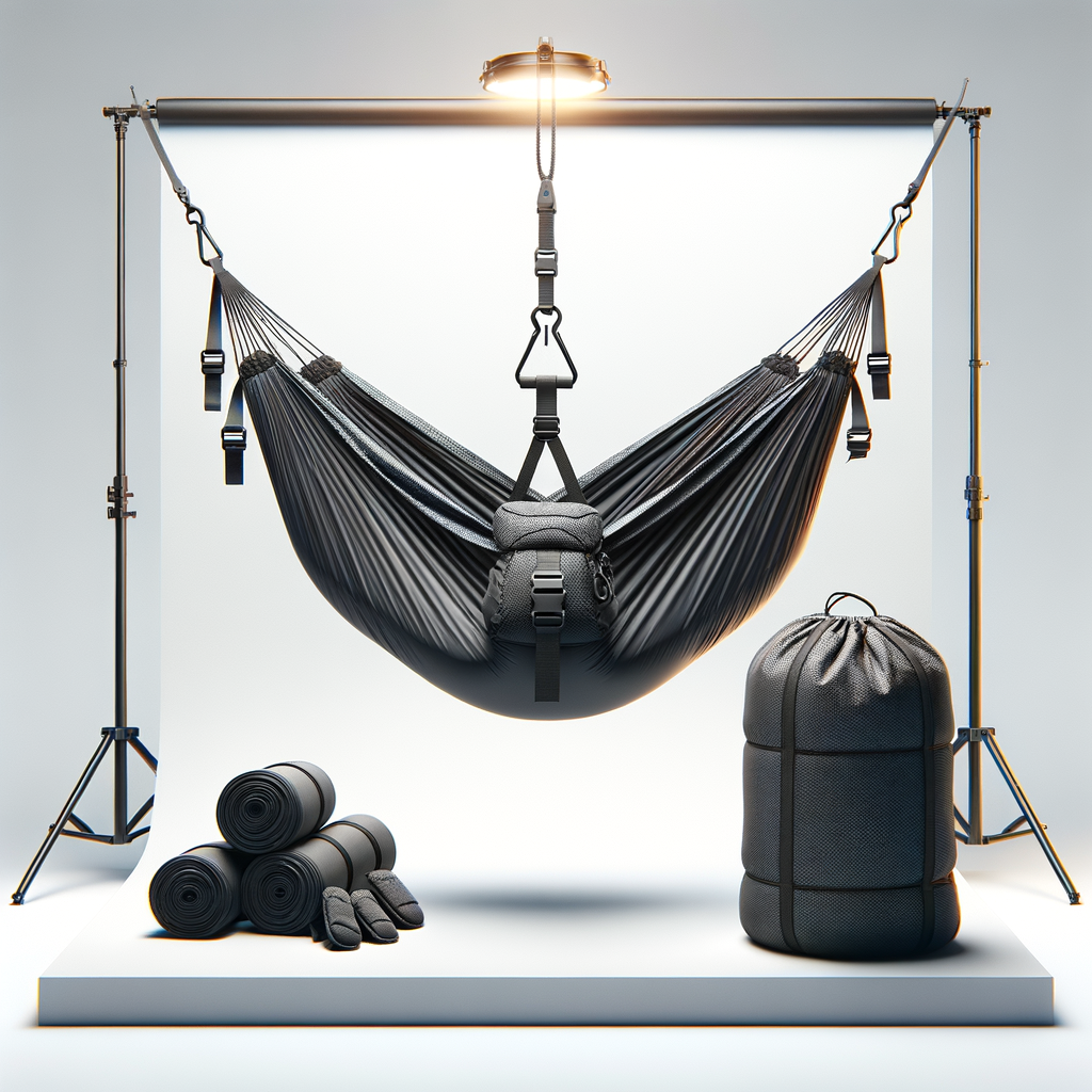 Parachute Hammock + Straps — Shelter emergency preparedness gear