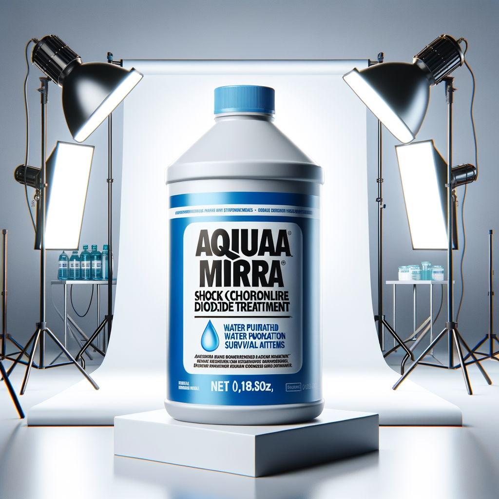 Aquamira Shock Chlorine Dioxide Water Treatment (8oz) — Water Filtration & Purification emergency preparedness gear