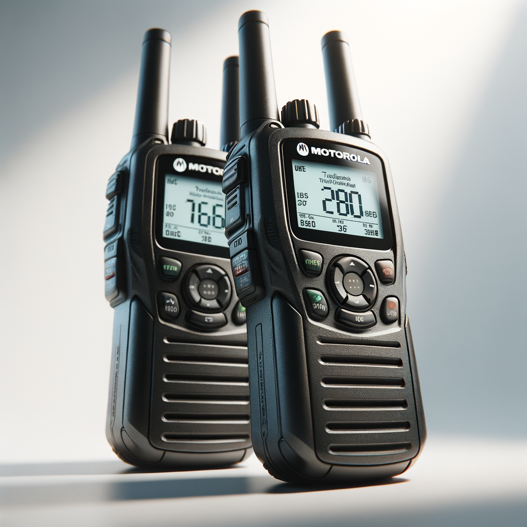 Motorola Talkabout T460 Two-Way Radios (Pair) — Communications & Navigation emergency preparedness gear