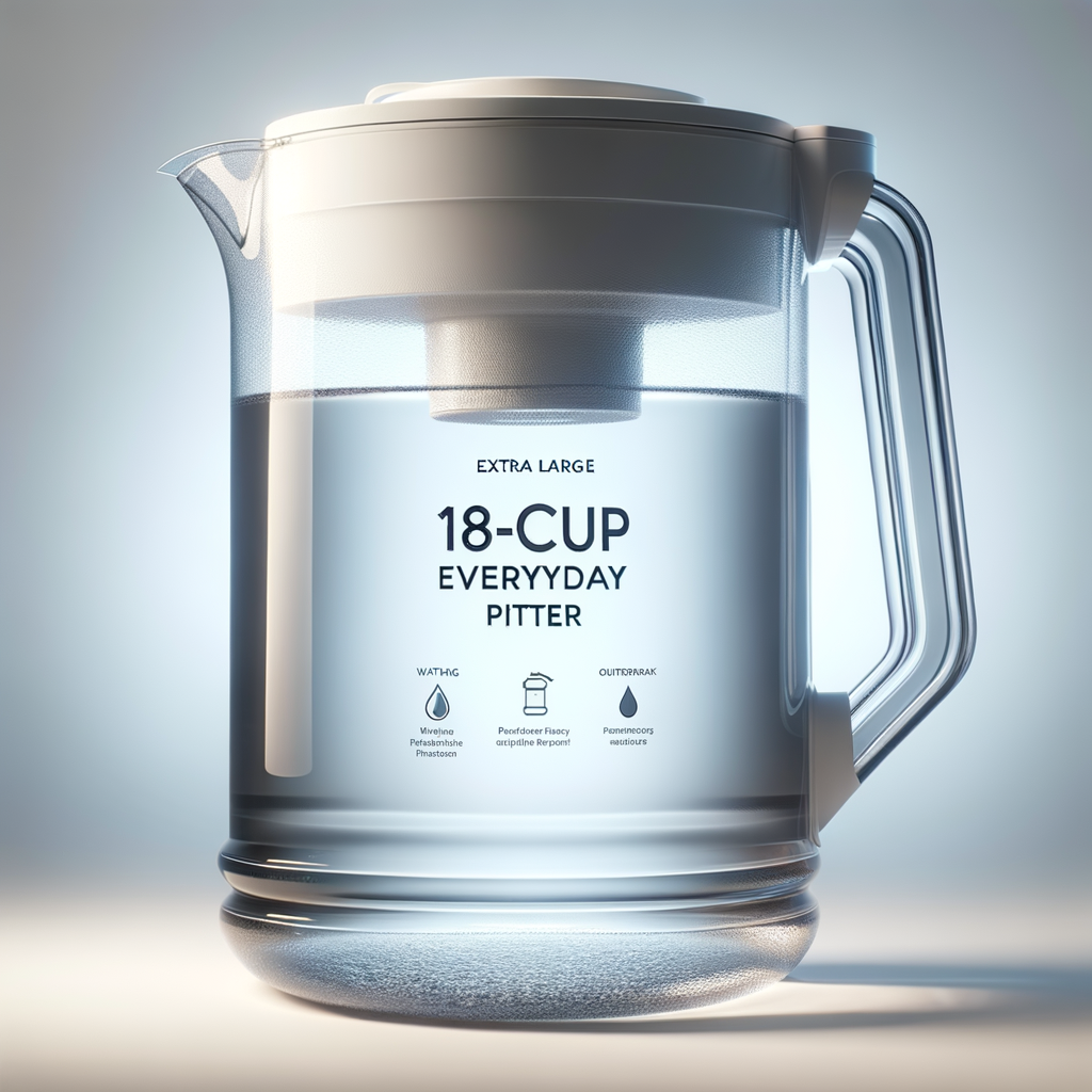 Brita Extra Large 18-Cup Everyday Pitcher — Water Filtration & Purification emergency preparedness gear