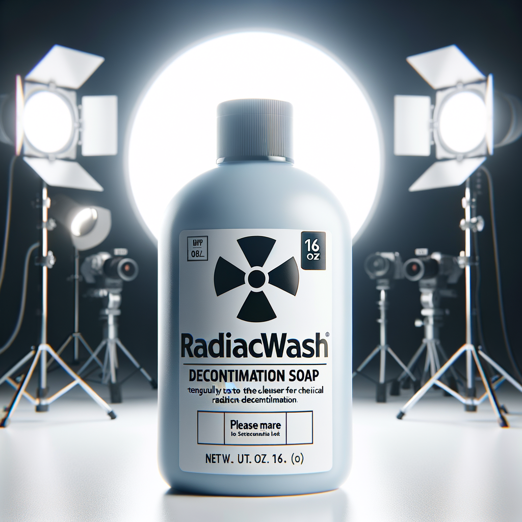 RadiacWash Decontamination Soap (16 oz) — CBRN & Radiation Protection emergency preparedness gear