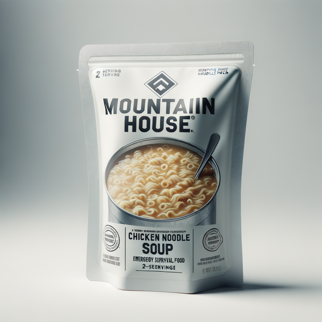 Mountain House Chicken Noodle Soup (2-Serving Pouch) — Food & MREs emergency preparedness gear