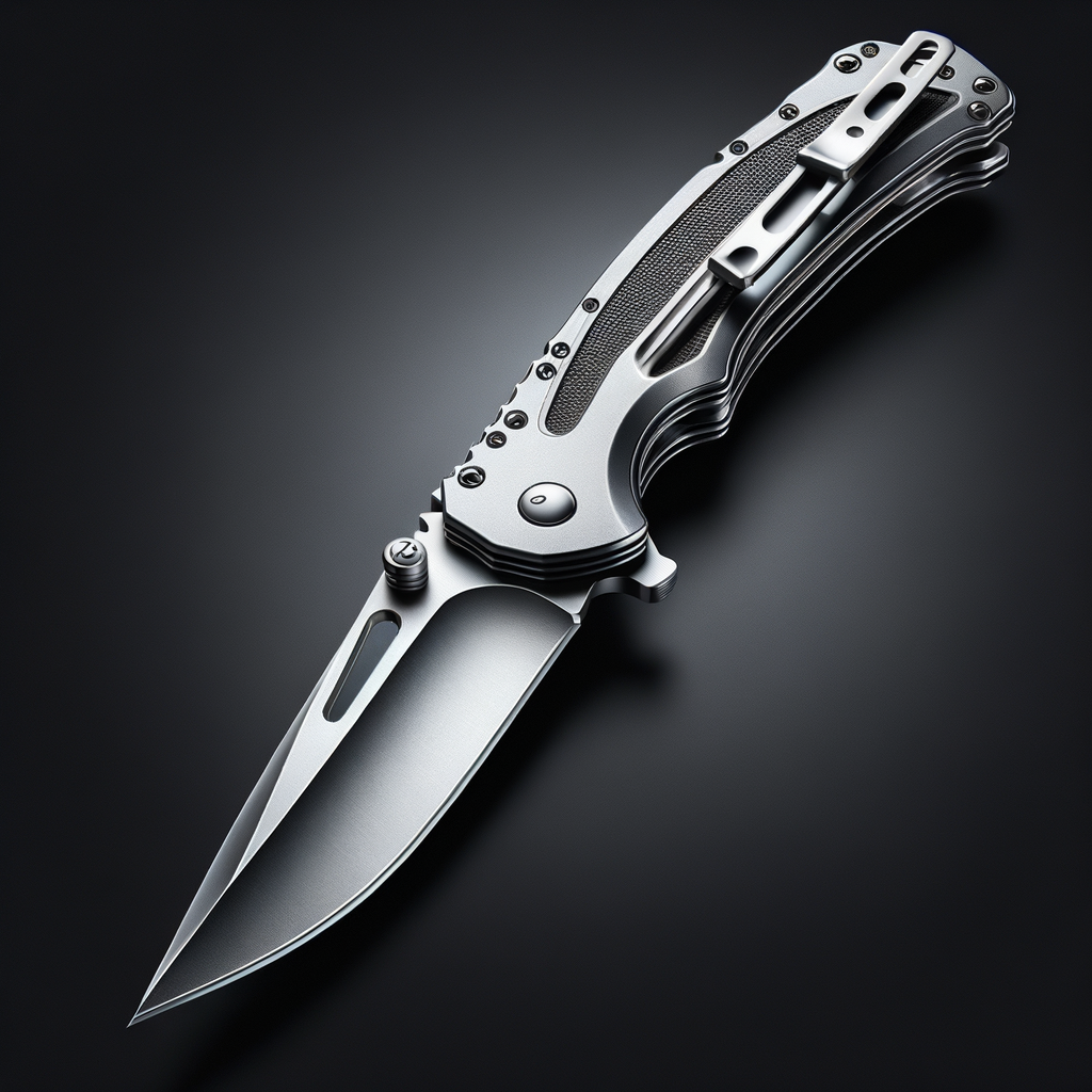 Liner-Lock Folding Knife 4" Stainless Steel — Blades & Protection emergency preparedness gear
