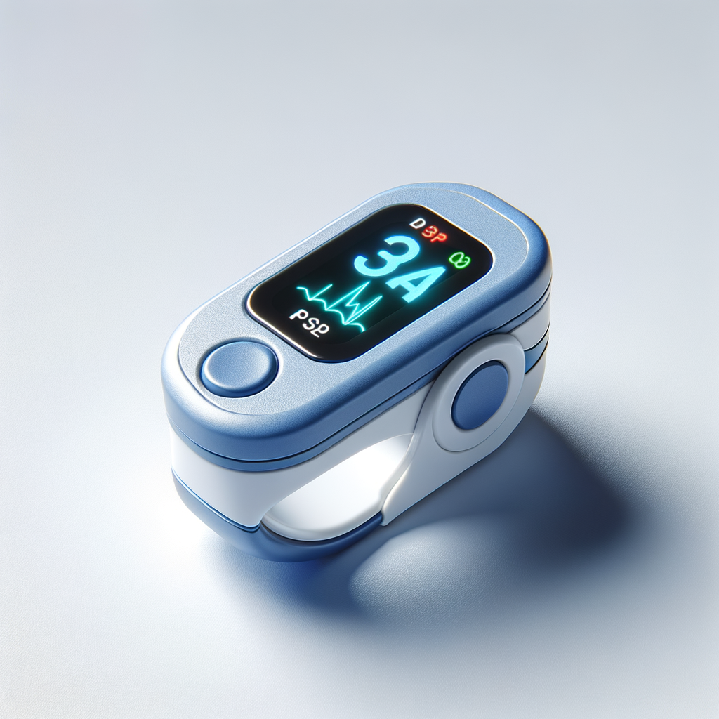 Fingertip Pulse Oximeter (SpO2 + Heart Rate) — First Aid & Medical emergency preparedness gear