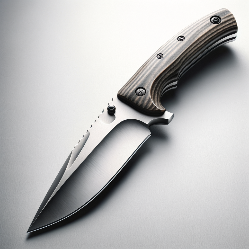 Skinning Knife 4.5" Drop Point with Gut Hook — Blades & Protection emergency preparedness gear