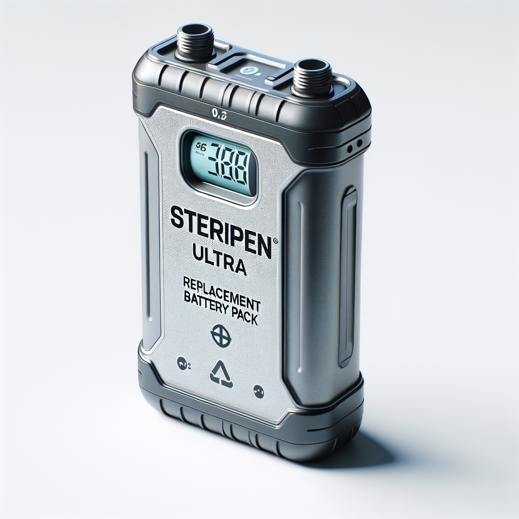 SteriPEN Ultra Replacement Battery Pack — Water Filtration & Purification emergency preparedness gear