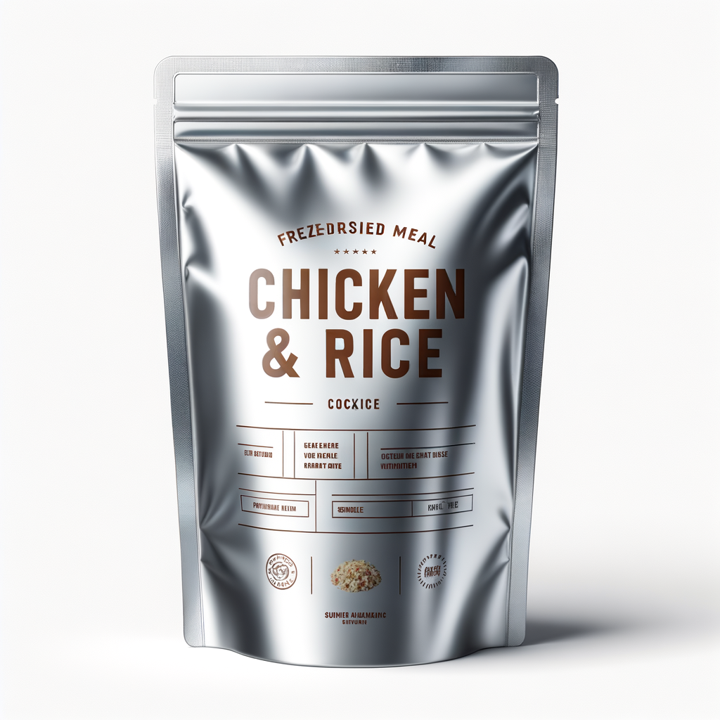 Freeze-Dried Chicken & Rice Meal — Food & MREs emergency preparedness gear