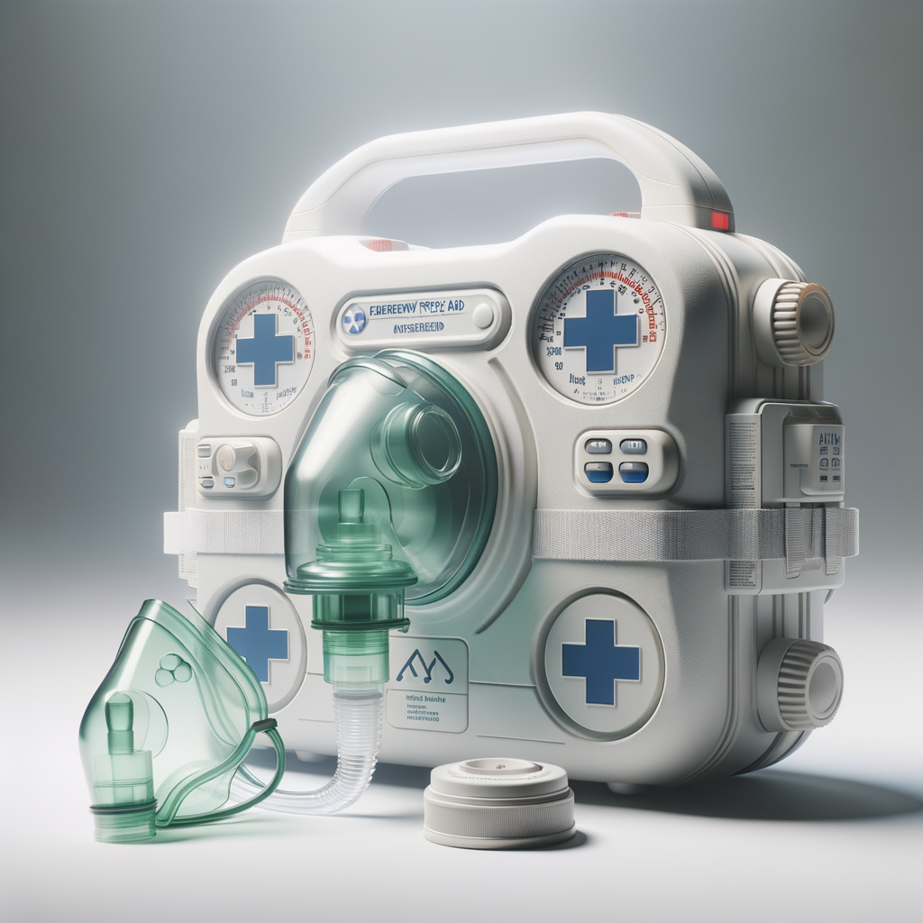 Pediatric BVM Resuscitator with Child and Infant Masks — First Aid & Medical emergency preparedness gear