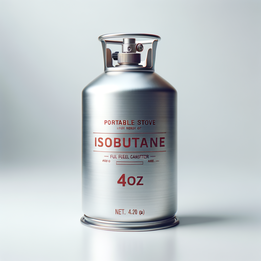 Portable Stove Isobutane Fuel Canister 4 oz — Food & MREs emergency preparedness gear