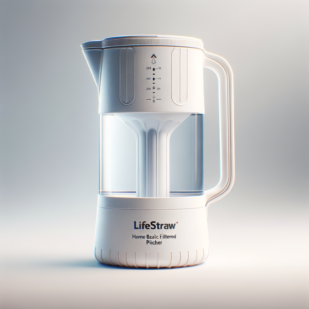 LifeStraw Home Basic Filtered Water Pitcher — Water Filtration & Purification emergency preparedness gear