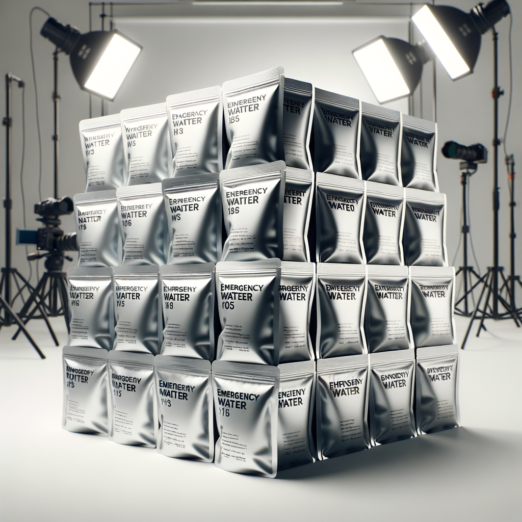 Emergency Water Pouches (16-Pack) — Water Filtration & Purification emergency preparedness gear