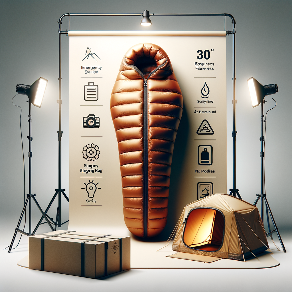 Mummy Sleeping Bag (30°F Rated) — Shelter emergency preparedness gear