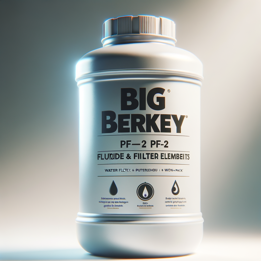 Big Berkey PF-2 Fluoride & Arsenic Filter Elements (2-Pack) — Water Filtration & Purification emergency preparedness gear