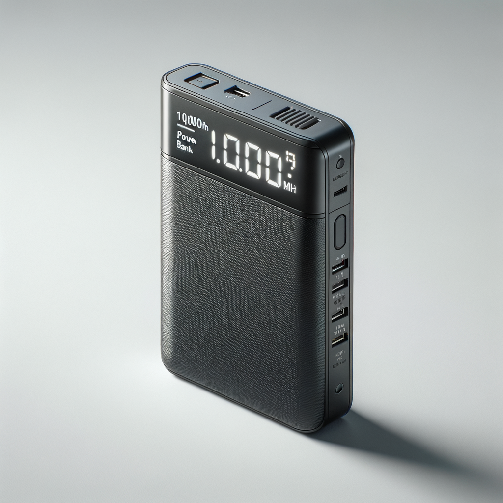 Compact USB Power Bank 10,000mAh — Communications & Navigation emergency preparedness gear