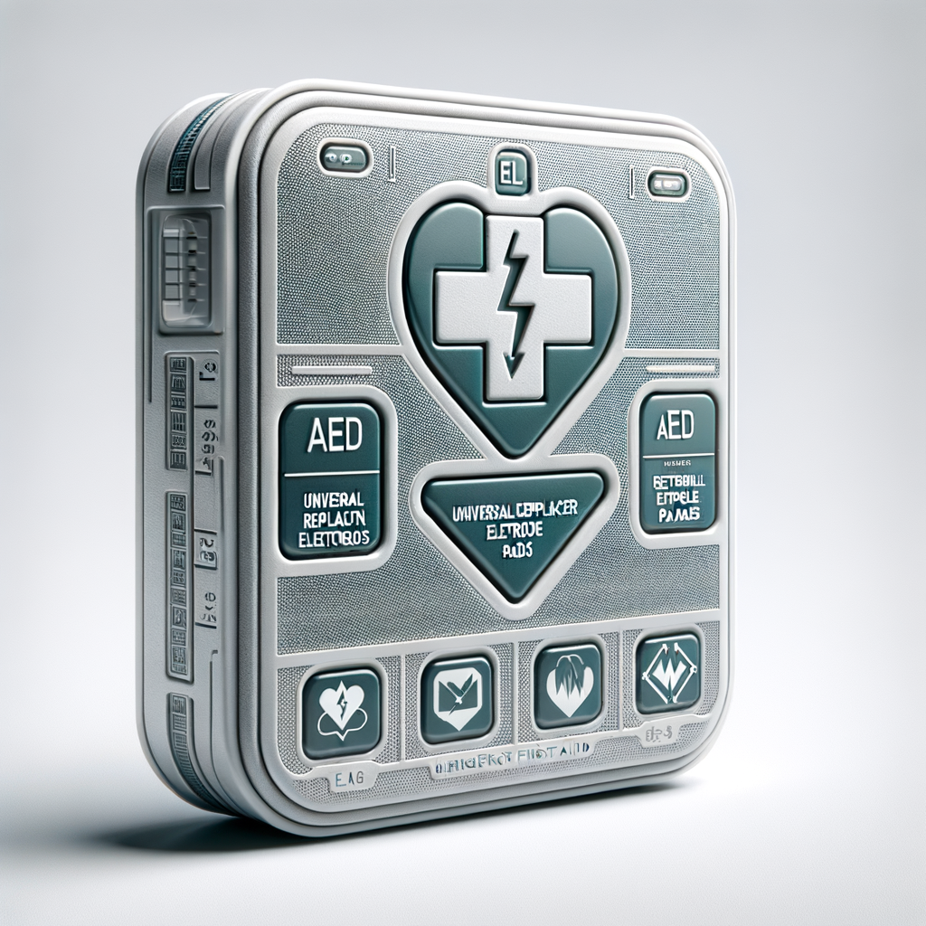 AED Universal Adult Replacement Electrode Pads — First Aid & Medical emergency preparedness gear