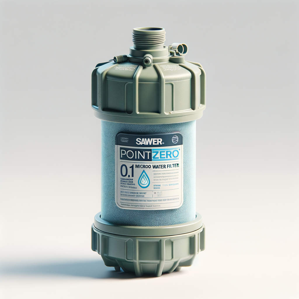 Sawyer PointZERO 0.1 Micron Water Filter — Water Filtration & Purification emergency preparedness gear