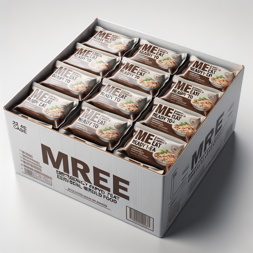 MRE Complete Case 24 Meals — Food & MREs emergency preparedness gear