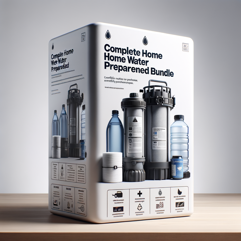 Complete Home Water Preparedness Bundle β Water Filtration & Purification emergency preparedness gear