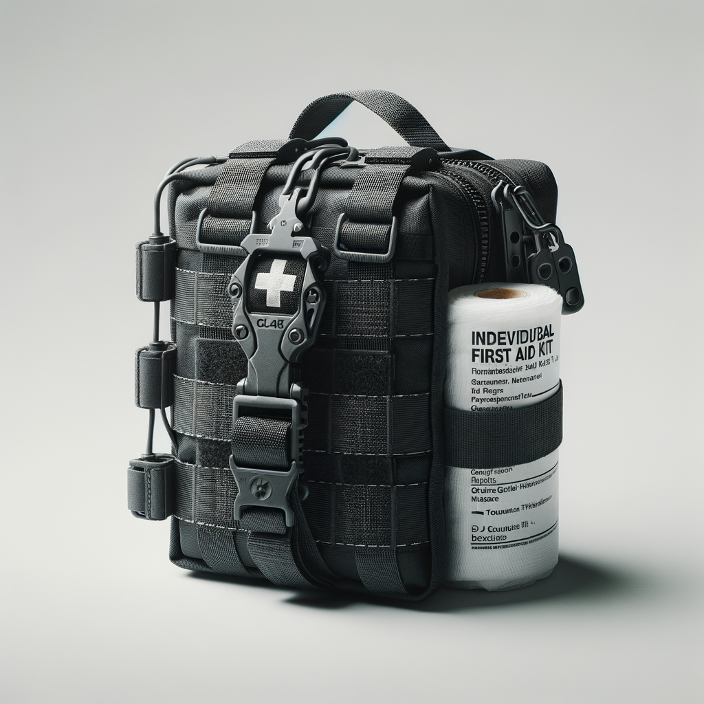 IFAK Individual First Aid Kit Black MOLLE Pouch — CBRN & Radiation Protection emergency preparedness gear