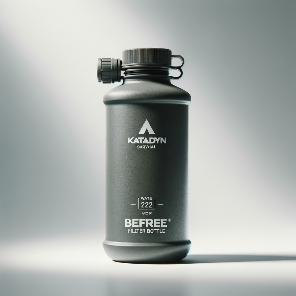 Katadyn BeFree 22oz Filter Bottle — Water Filtration & Purification emergency preparedness gear