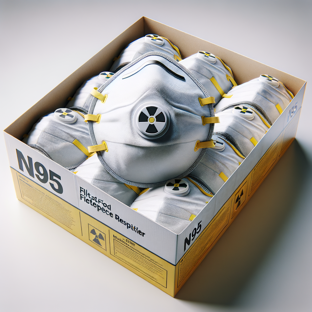 N95 Respirator Masks for Fallout Protection (20-Pack) — CBRN & Radiation Protection emergency preparedness gear